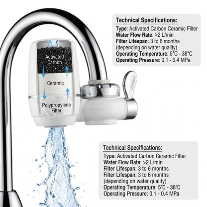 Filtro de Agua para Grifo – Agua Más Limpia para tu Hogar
