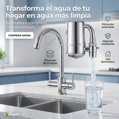 Filtro Purificador de Agua para Grifo™