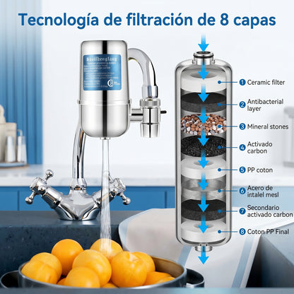 Filtro Purificador de Agua para Grifo™
