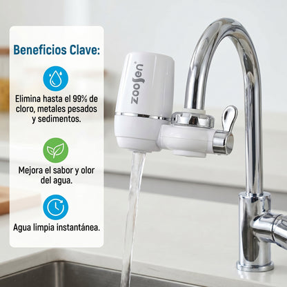 Filtro de Agua para Grifo – Agua Más Limpia para tu Hogar