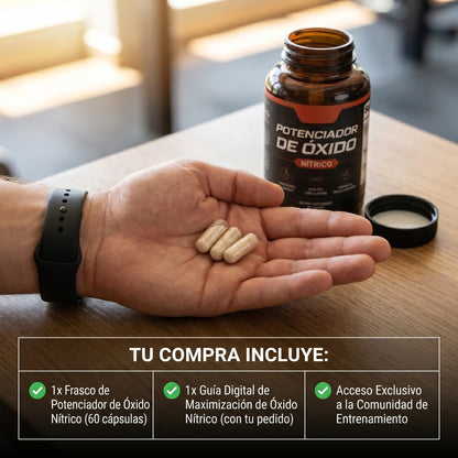 Suplemento Óxido Nítrico – Energía y Vitalidad para tu Día a Día