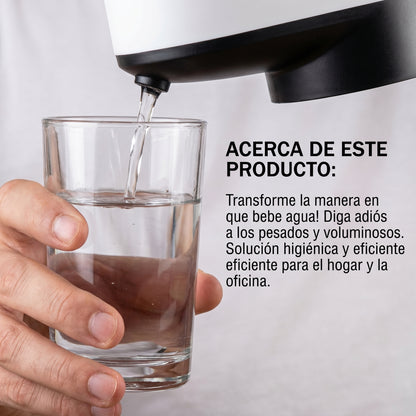 Dispensador de Agua Recargable para Botellón | Manual y Ajustable